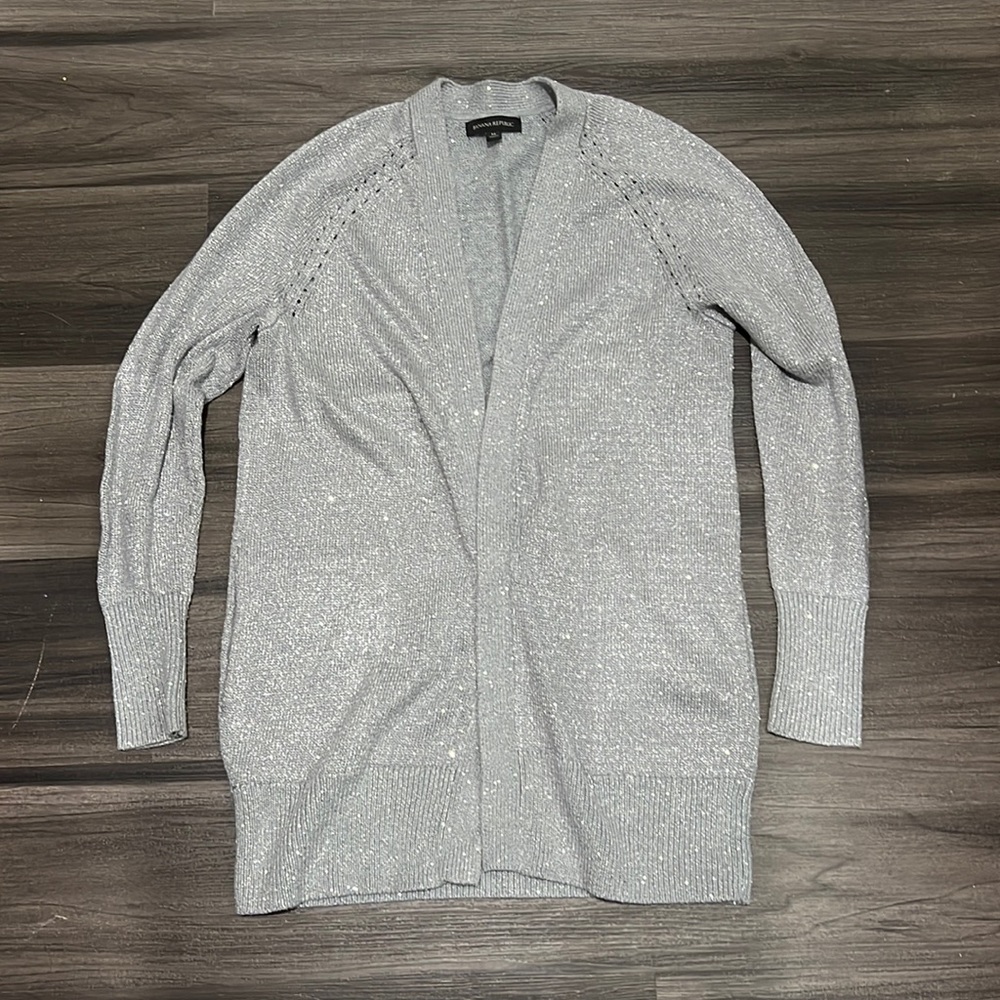 J Crew | Grey Knit Cardigan